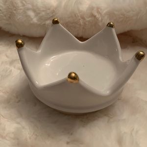 Rae Dunn Queen Crown candle topper new!